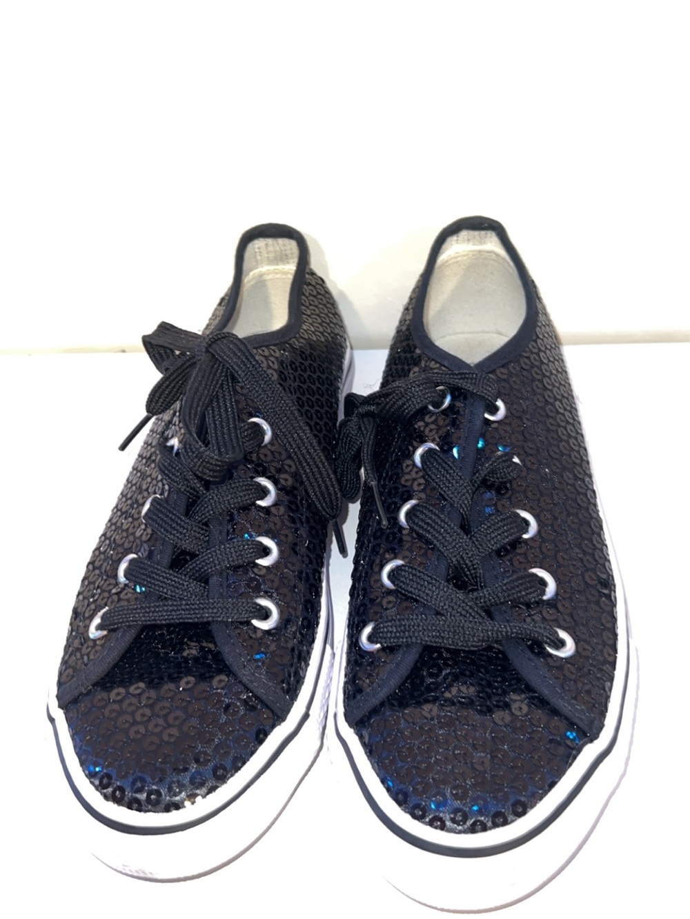 Weissman sparkly black shoes